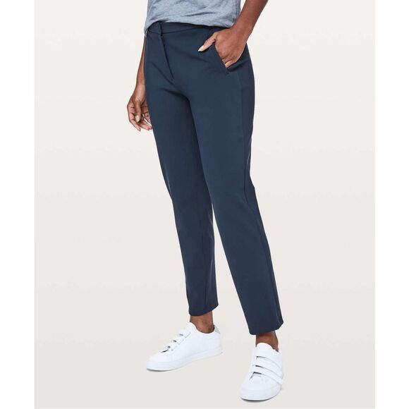 Lululemon On The Move Pants size 2 27” True Navy - Picture 1 of 13